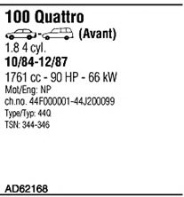 FONOS AD62168 Exhaust System